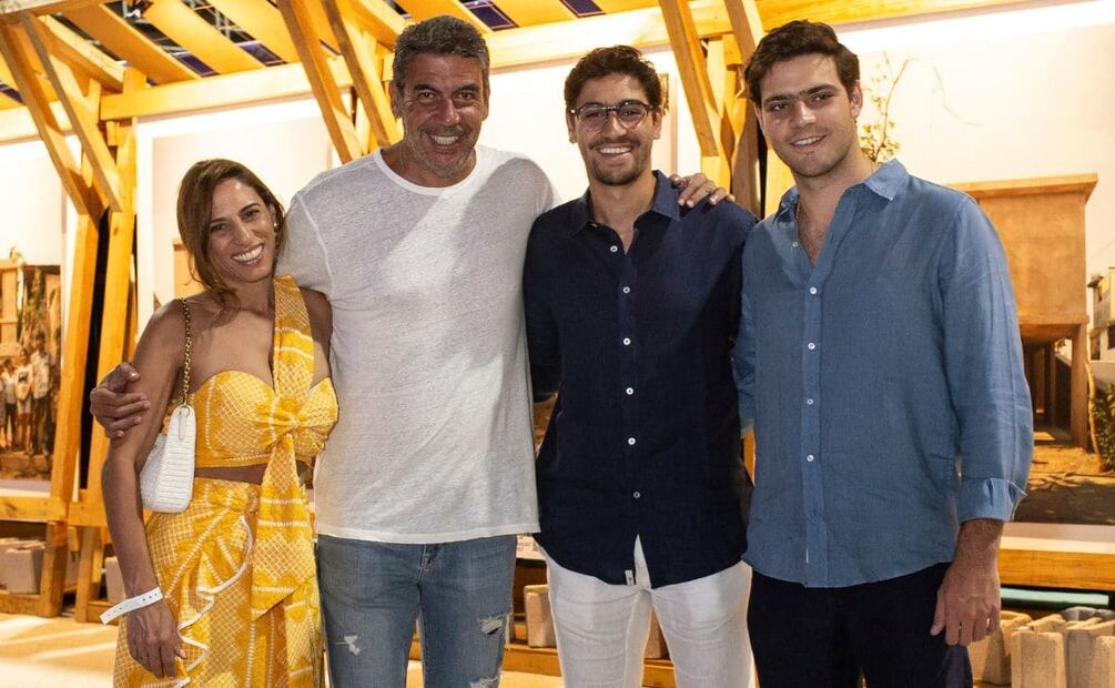 Johanna Slim Domit, Arturo Elias Ayub, Alejandro Elias Slim y Pablo Alverde / Foto: Esteban Torreblanca
