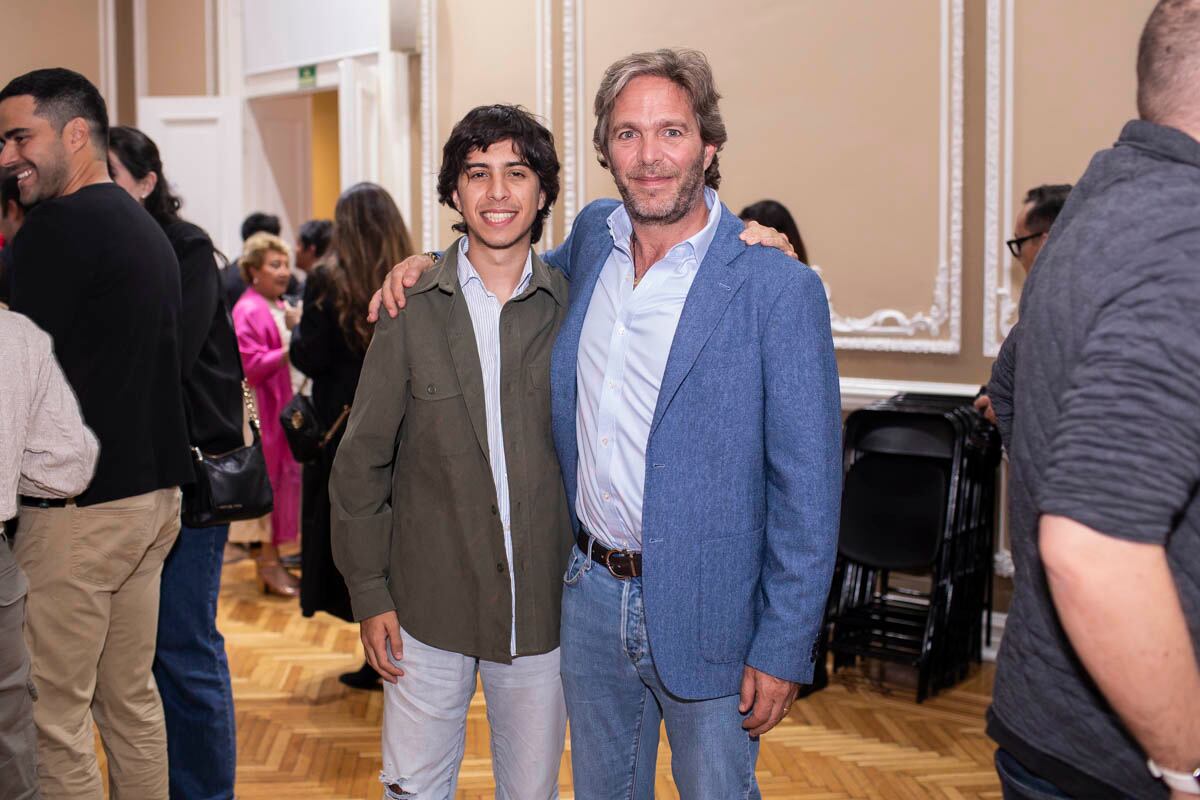 Patricio y Pedro Domit. (Foto: Esteban Torreblanca)