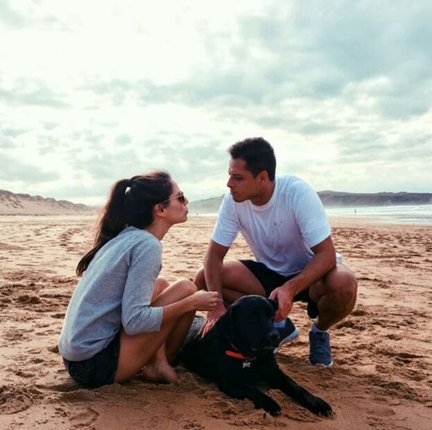 Así fue la historia de amor de Lucía Villalón y Javier 'Chicharito' Hernández 