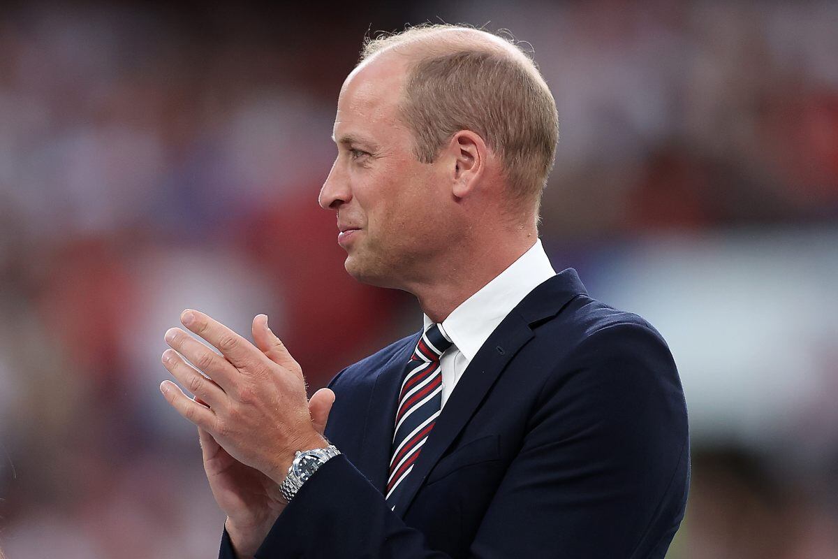 El príncipe William sorprende con reacción inesperada en la final de la Eurocopa femenil