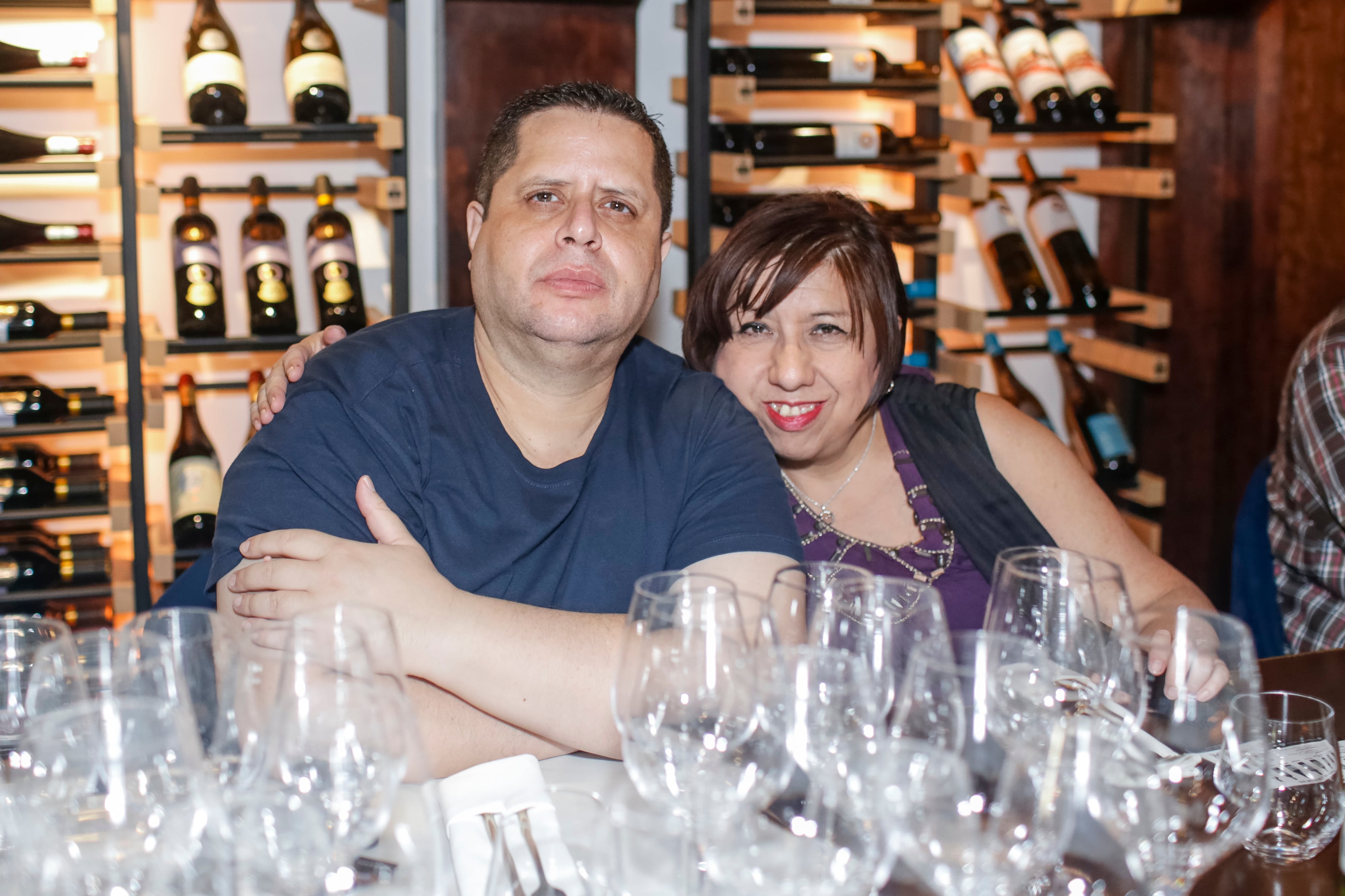 José Luis Manrique y María del Carmen Suárez. (Foto: Esteban Torreblanca)