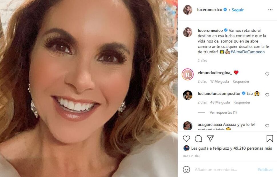 Lucero habla de su relación con Michel Kuri