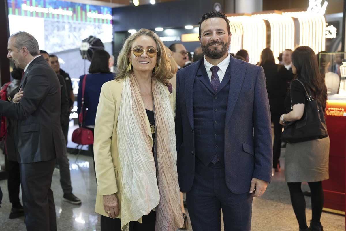Carmen López Portillo y Julio Sabines. (Foto: Leonardo Gómez)