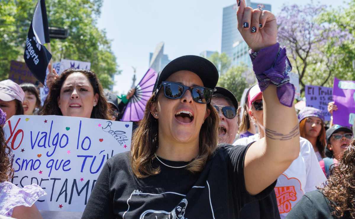 Así se vivió el 8 de marzo junto a Saskia Niño de Rivera y Mariel Duayhe / Foto:  Franyeli García