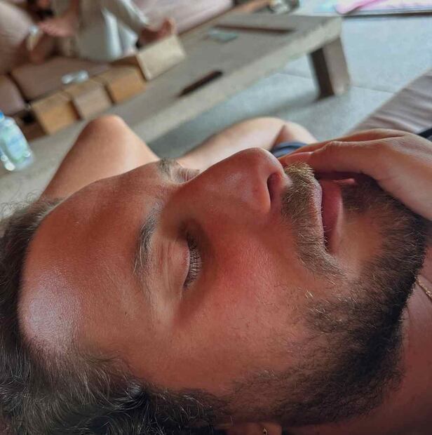 La imagen que compartió Stephanie Cayo de Sebastián Zurita / Foto: Instagram