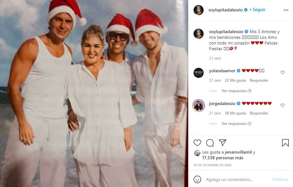 Lupita D’Alessio revela que consumió drogas junto a su hijo Jorge D’Alessio