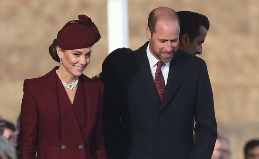 Kate Middleton junto al príncipe William / Foto: EFE