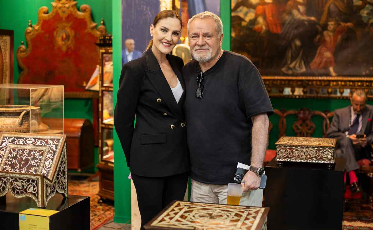 Chantal Andere y José Alberto Castro / Foto: Esteban Torreblanca