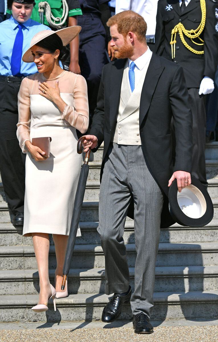 Harry y Meghan hacen su primera aparición en público como esposos