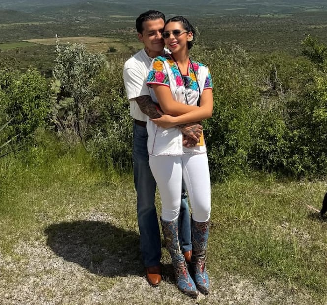 Ángela Aguilar y Christian Nodal / Foto: Instagram