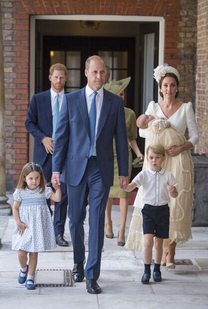 FOTOS: El bautizo del príncipe Louis, hijo de William y Kate Middleton 