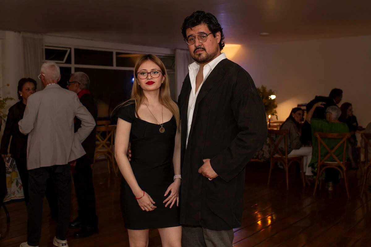Natalia Germán y Raúl Alfaro. (Foto: Esteban Torreblanca)