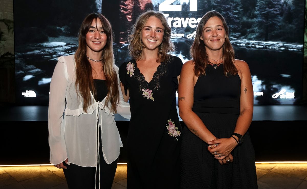 Andrea Gutiérrez, Eugenia Méndez y Lucila Muriel (Foto: Esteban Torreblanca)