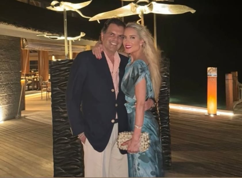 Tania Ruiz y Alejandro Baillères / Foto: Instagram @taniaruize