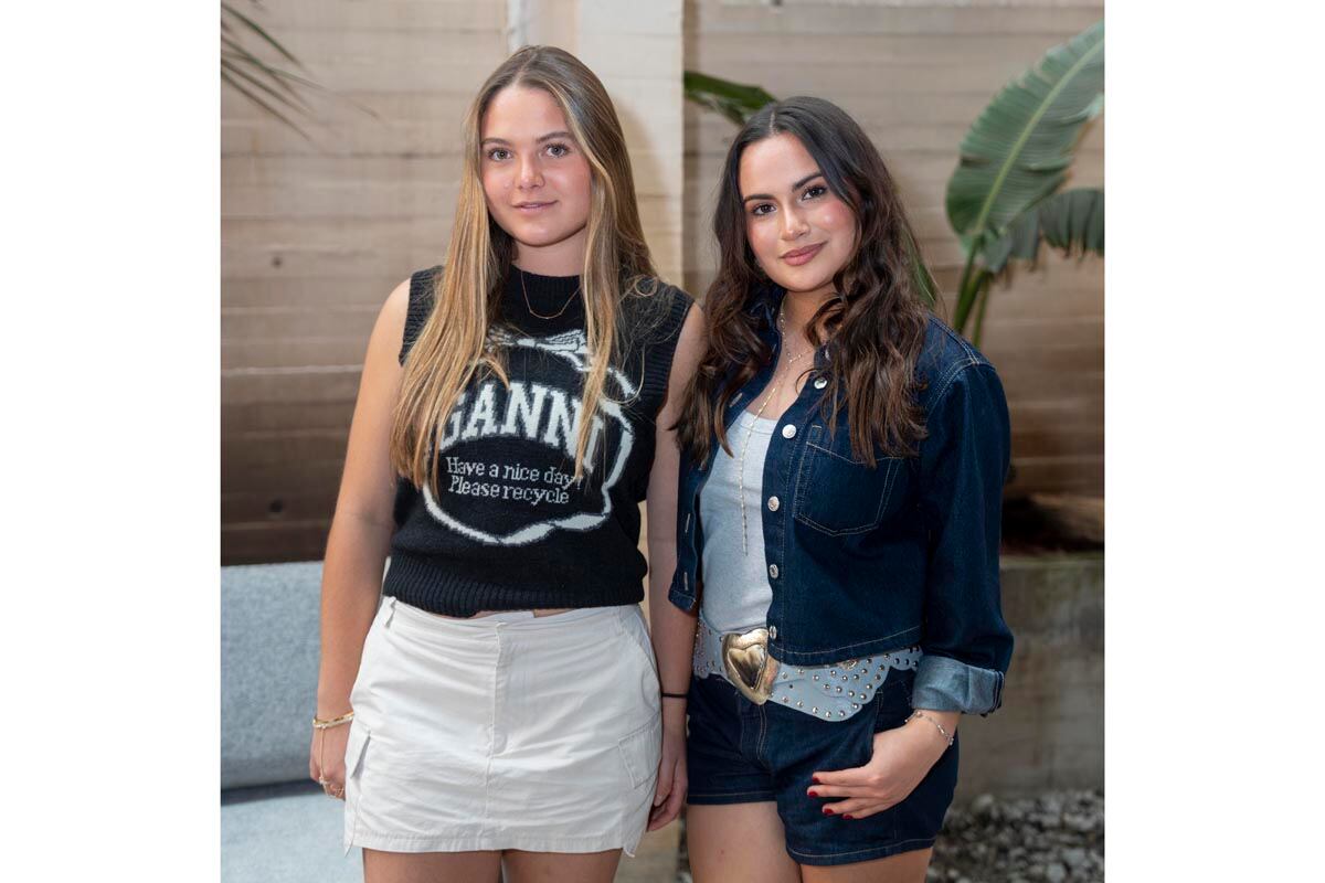 Mariana Troop y María Soto. (Foto: Héptor Arjona)