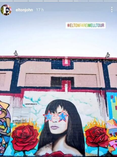El homenaje de Elton John a Selena Quintanilla