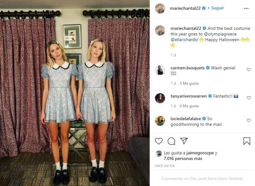 Las royals también celebran Halloween