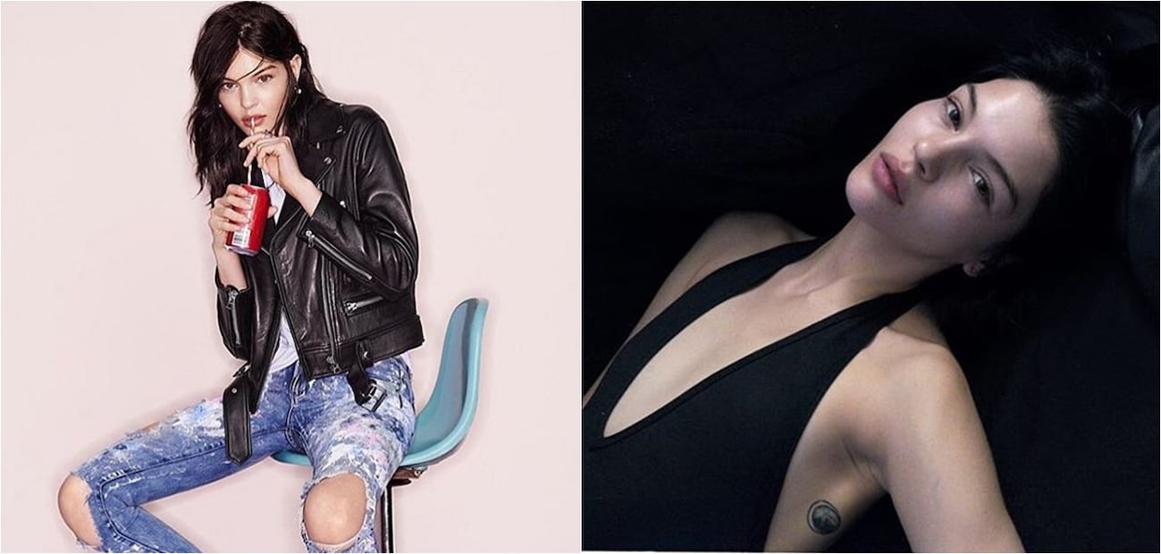 La modelo que es idéntica a Kendall Jenner