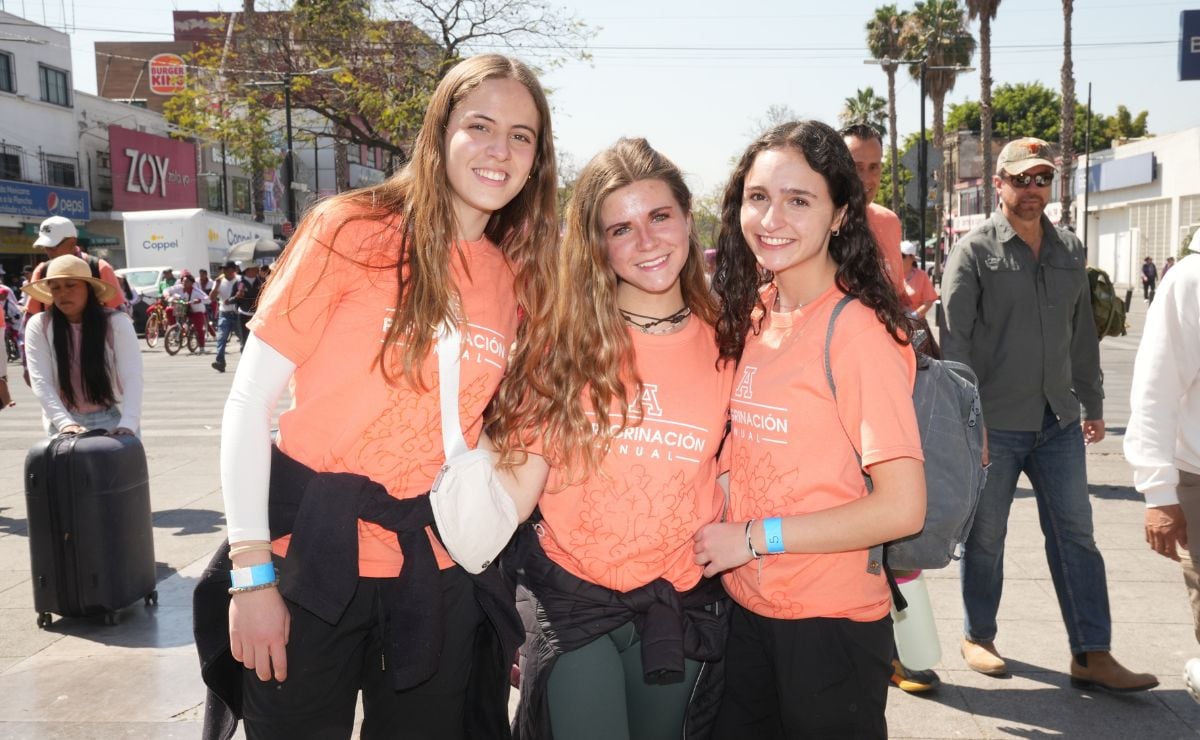 Lucía Pérez, Regina Sánchez y Regina Aguilera / Foto: Leonardo Gómez.