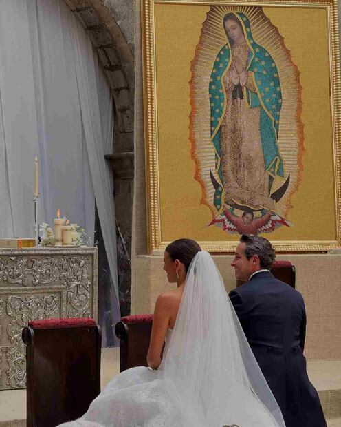 Ale Capetillo compartió las mejores fotos de la boda de Johanna Elias Slim y Arturo Maldonado / Foto: Instagram