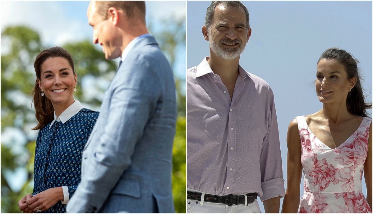 Letizia de España y Kate Middleton llevan ponytail, lo más in entre las royals
