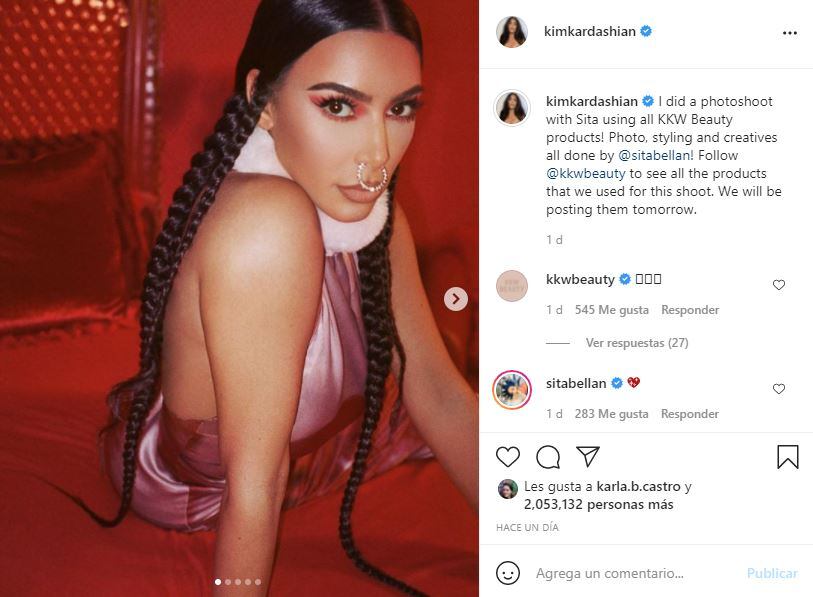 Kim Kardashian sorprende con piercing en la nariz