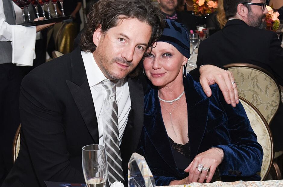 Kurt Iswarenko y Shannen Doherty / Foto: Getty Images