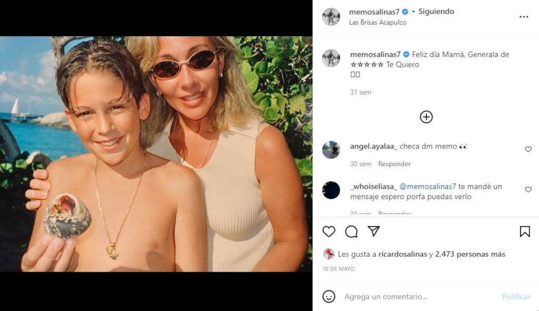 Memo Salinas, el sobrino más guapo e influencer de Ricardo Salinas Pliego