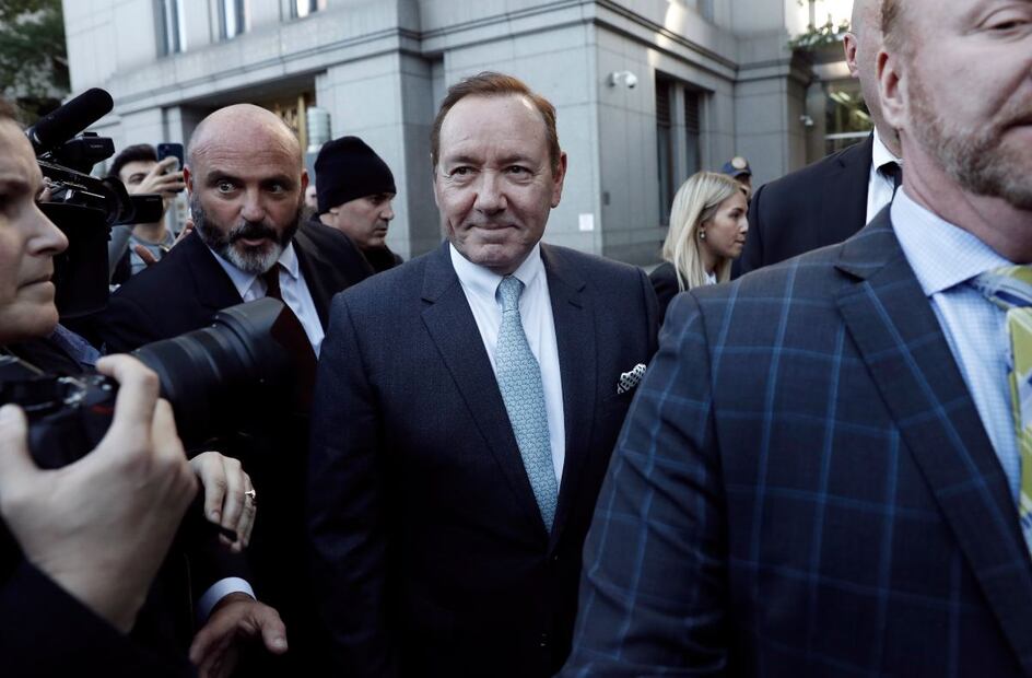 Kevin Spacey se declara inocente de 7 cargos sexuales