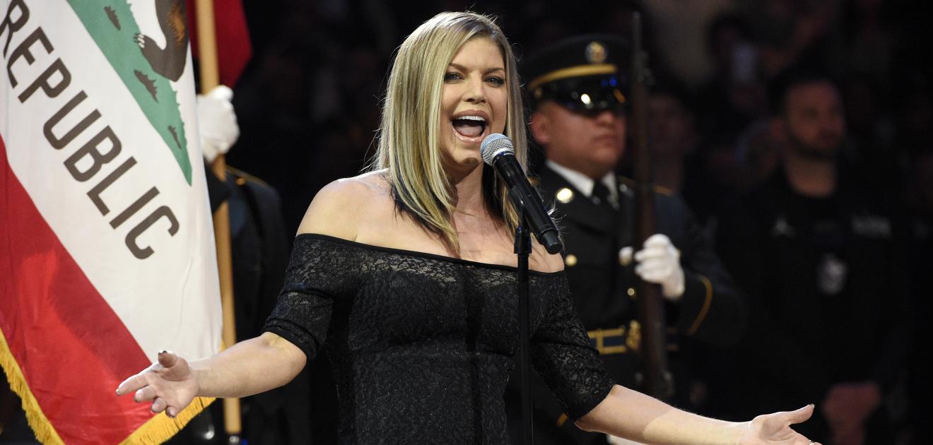 Para algunos esta fue la peor interpretación del himno de Estados Unidos (Fotos: Archivo El Universal)