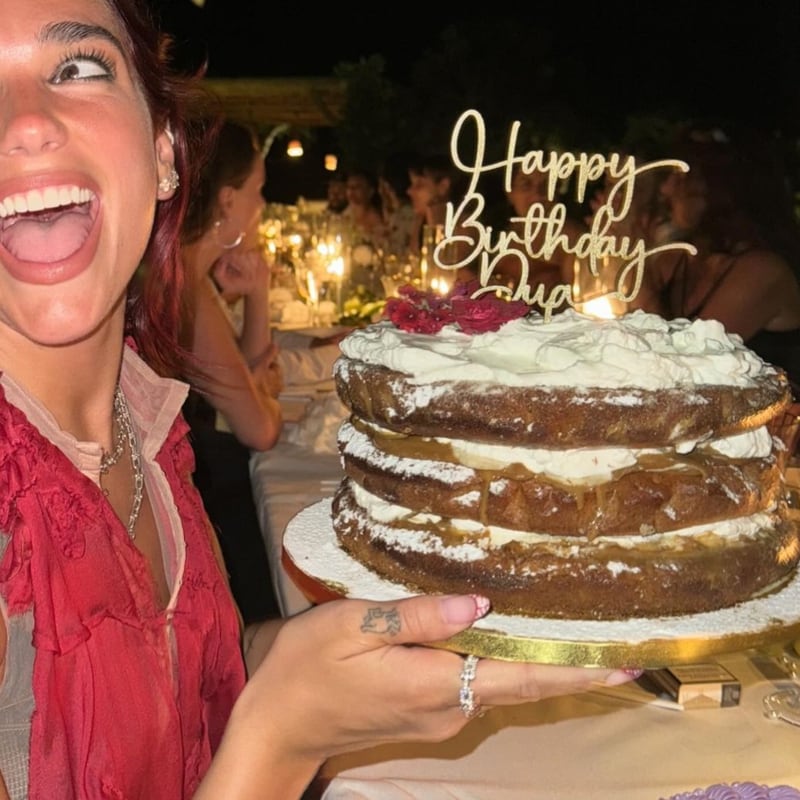 Dua Lipa celebra su cumpleaños / Foto: Instagram
