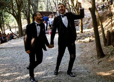 Boda de Javier Ordoñez Rodríguez de la Gala y Alfredo Fares Soto, en Tepoztlán
