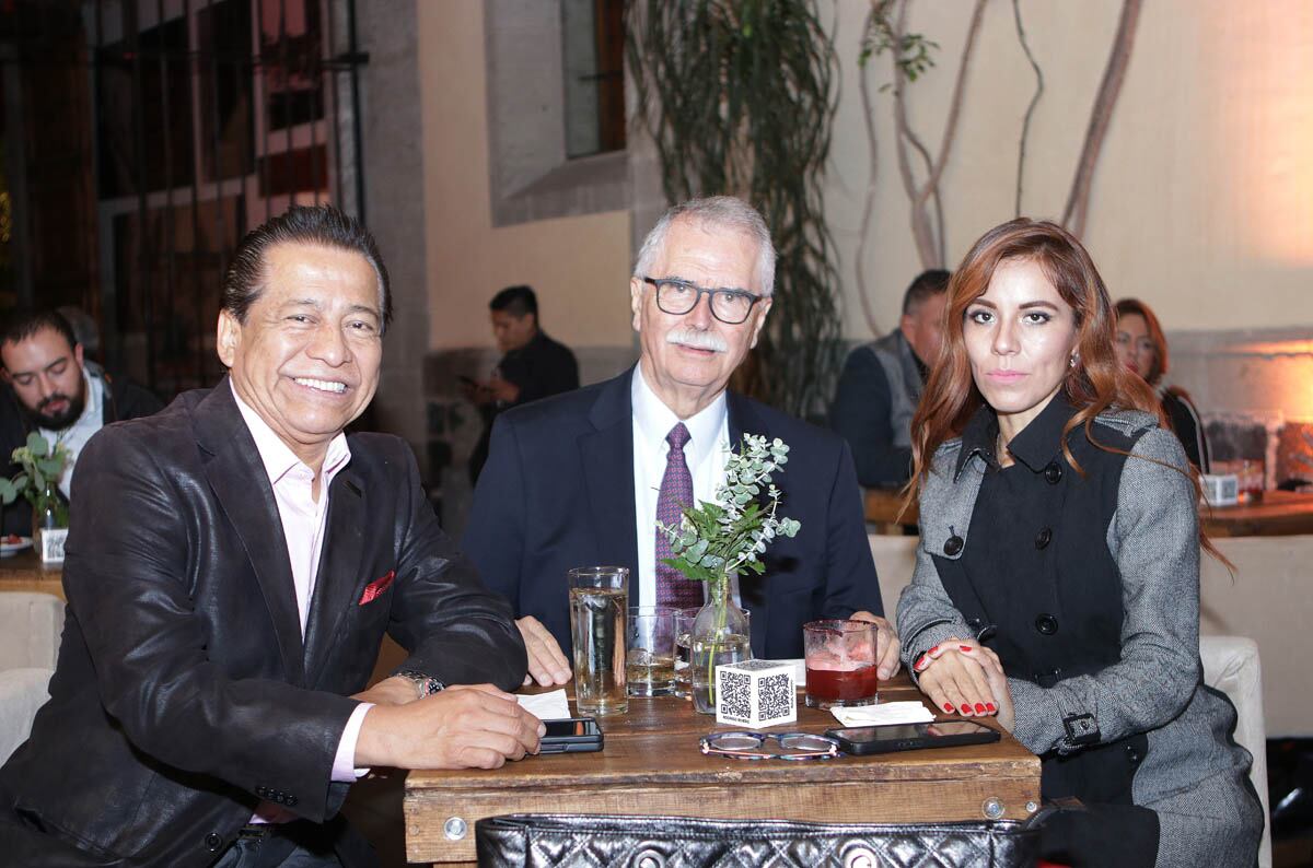 Félix Hernández, Arturo Huerta y Ruth Corona. (Foto: Quadra Producciones para VIP)