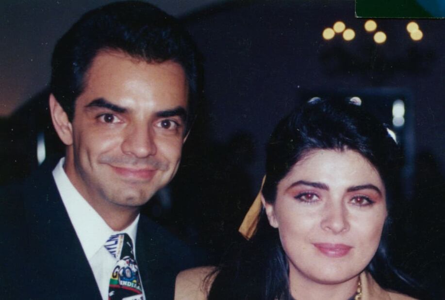 Eugenio Derbez y Victoria Ruffo estuvieron juntos en los años noventa / Foto: Archivo El Universal