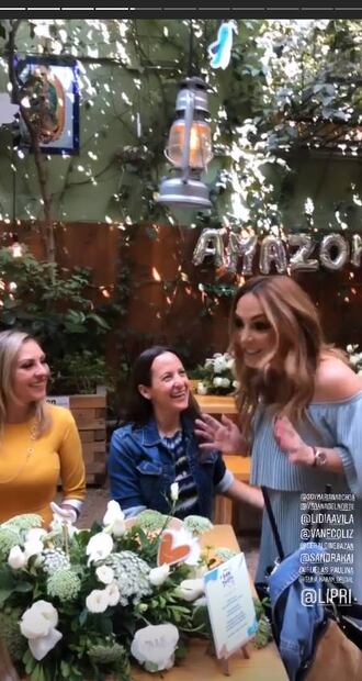 Erika Zaba celebra su primer baby shower ¡casi nace su bebé!