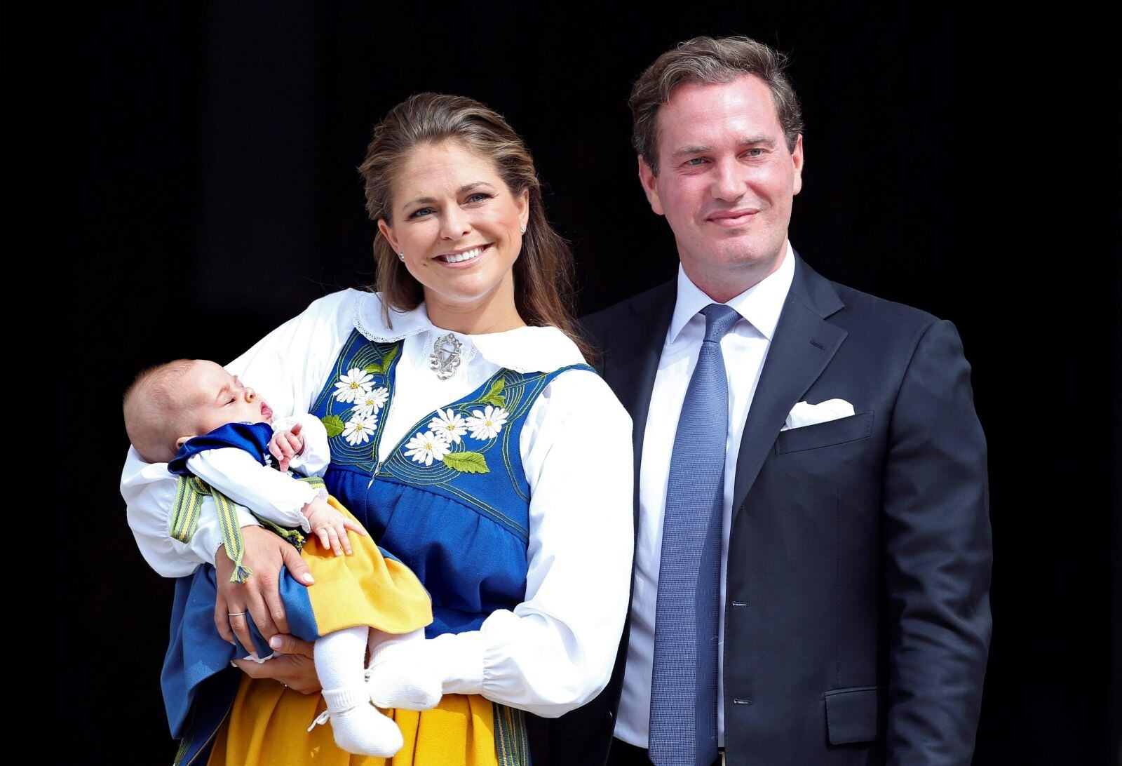 La princesa Magdalena de Suecia dio a luz a su tercer hijo