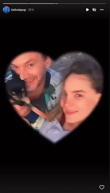 Belinda. Con este hombre apareció tras polémica con Christian Nodal