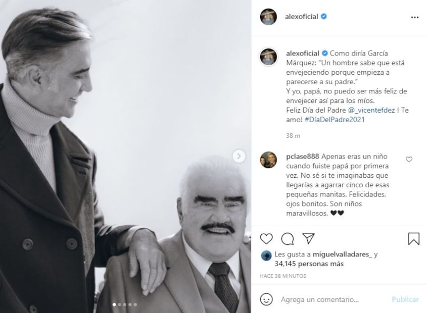 Así celebran el Día del Padre empresarios, celebridades, cantantes e influencers