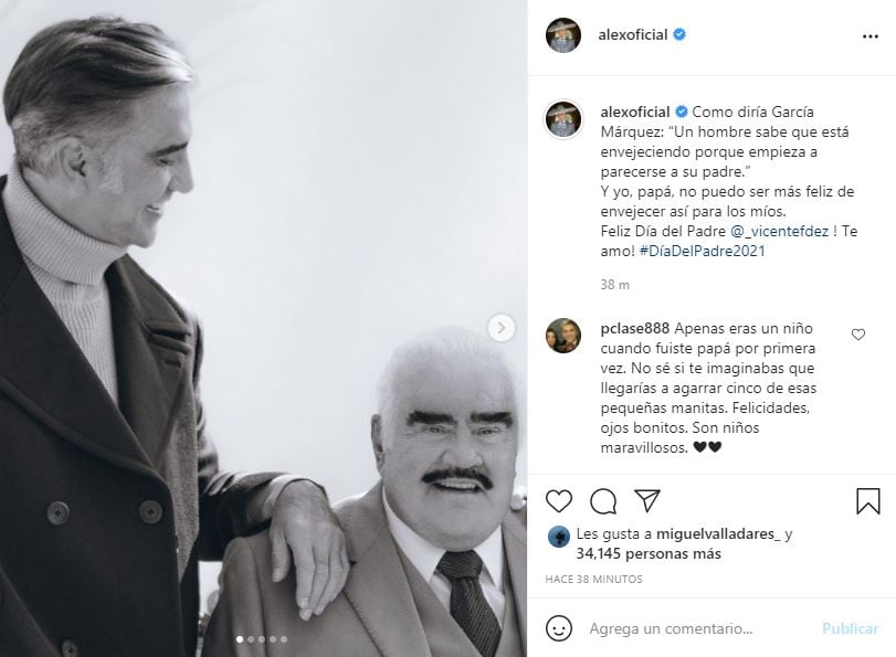 Así celebran el Día del Padre empresarios, celebridades, cantantes e influencers