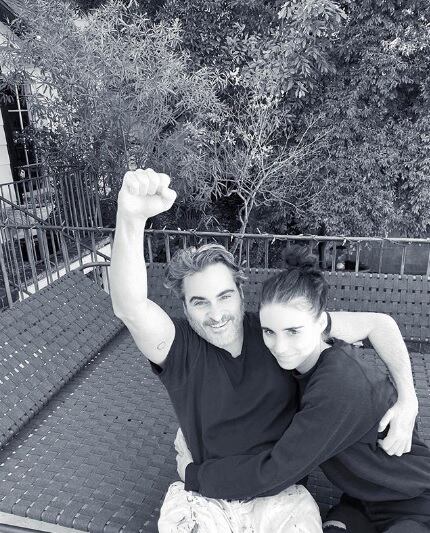 Rooney Mara y Joaquin Phoenix esperan su primer hijo