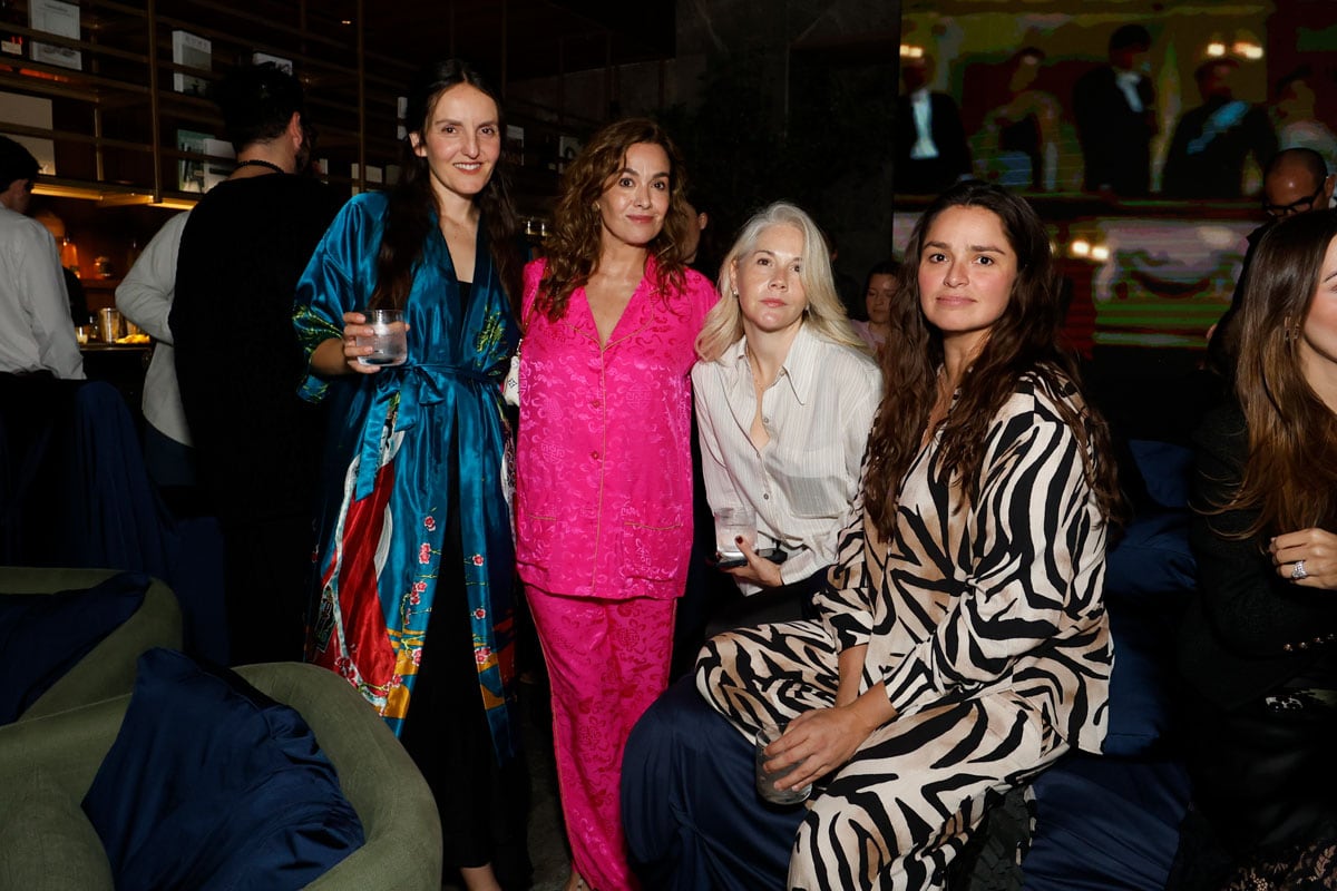 Ana Lorenzana, Gabriela Romero, Adriana Lerma y Mari Gaby Hubbard. (Foto: Guillermo Treviño)