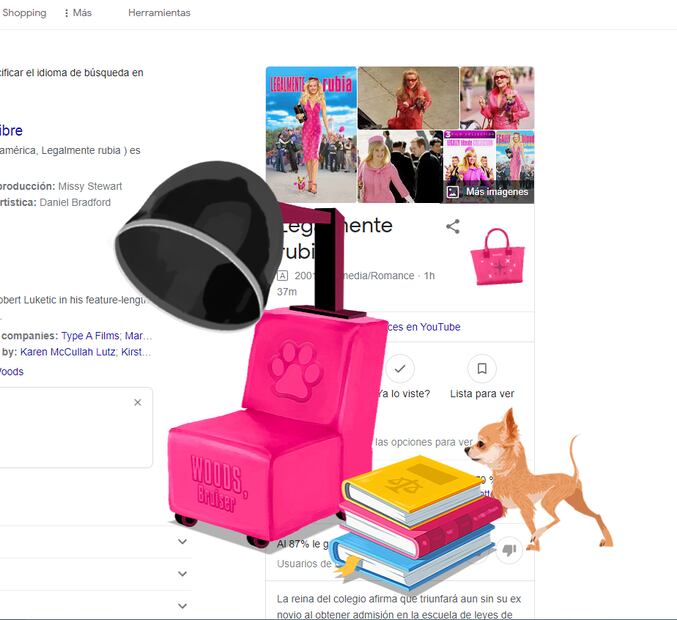 "Legally blonde" cumple 20 años y Google lo celebra con una divertida sorpresa