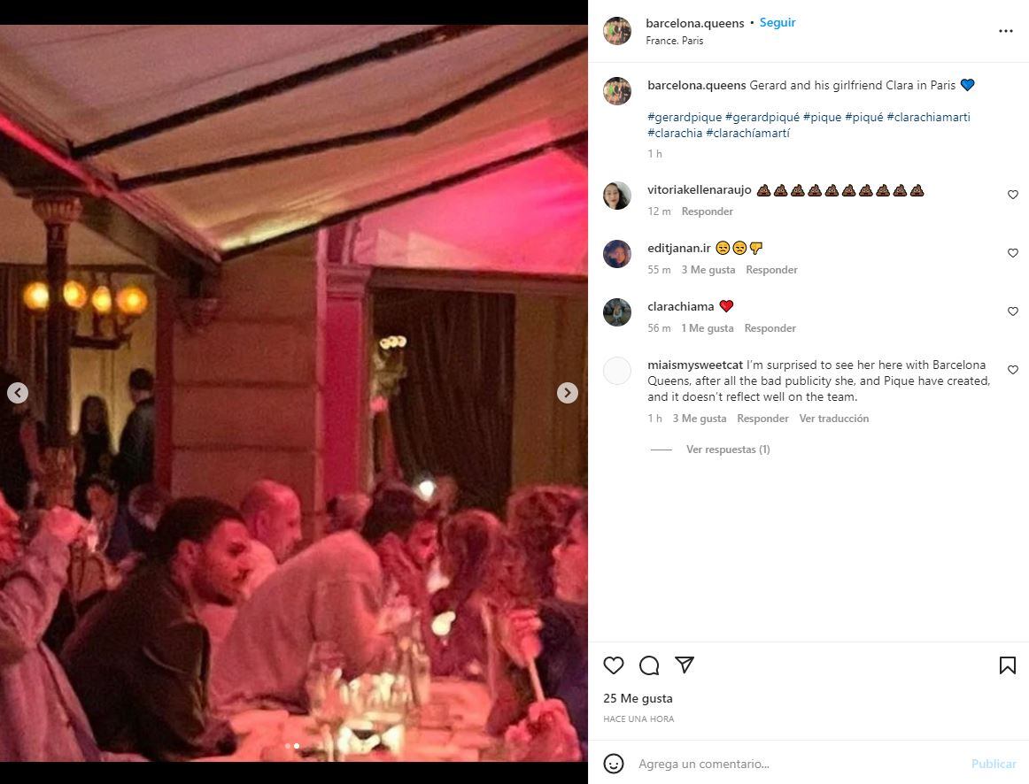 Gerard Piqué y Clara Chía, 2 enamorados que alborotan París con su pasión
