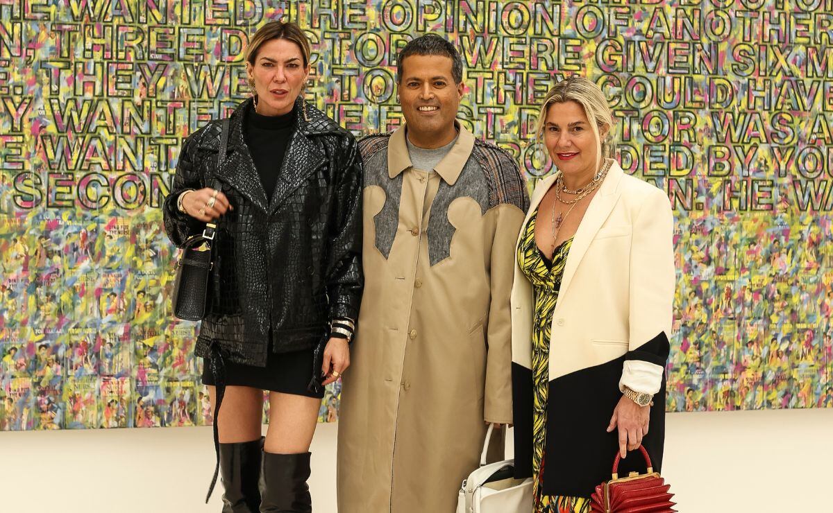 Odette Moreno, Aldo Rendón y Liliana Sada. (Foto: Esteban Torreblanca)