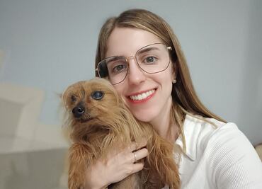 Florencia Guillot presume a Tadeo, su mejor compañero de vida