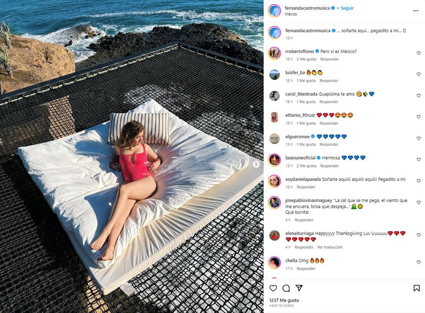 Fernanda Castro/Instagram.