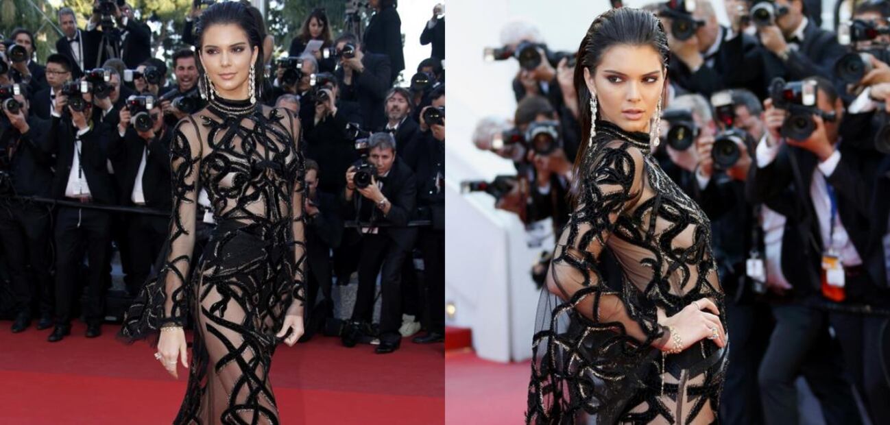 El vestido de Kendall Jenner en Cannes