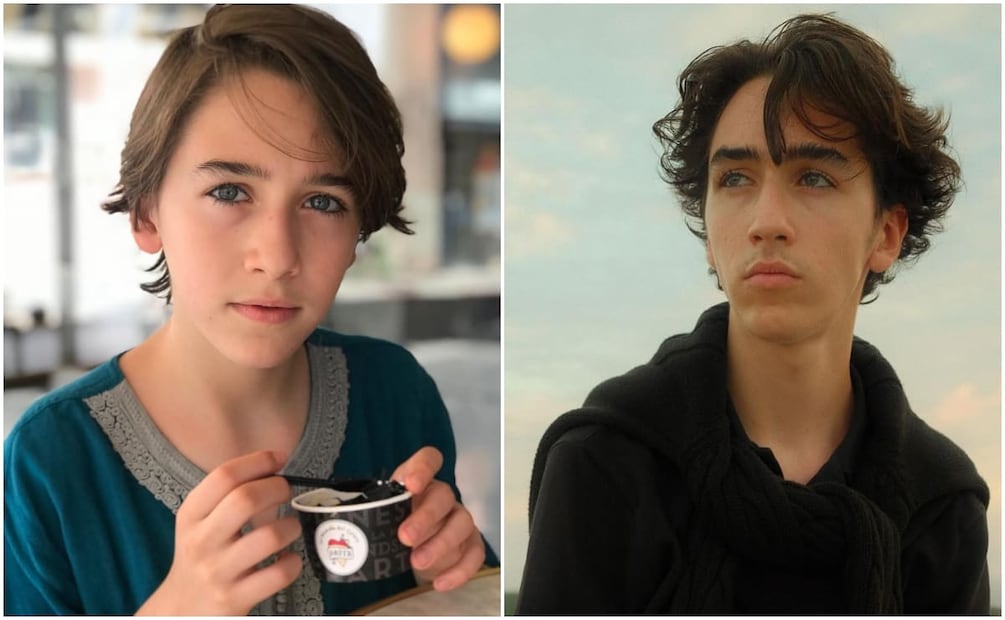 Axel Madrazo en 2018 y en 2023 / Fotos: Instagram