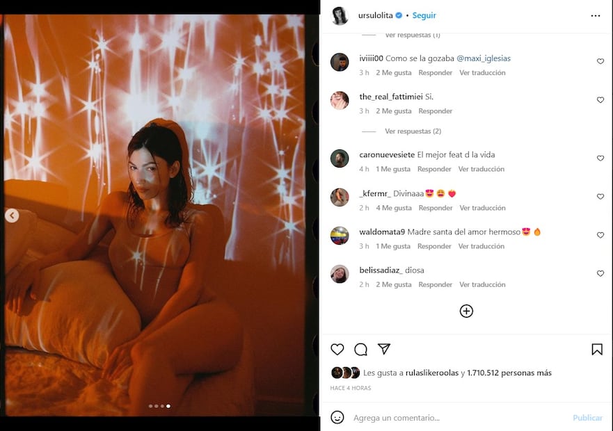 Úrsula Corberó logra 1 millón de likes en 60 minutos con su posado más atrevido