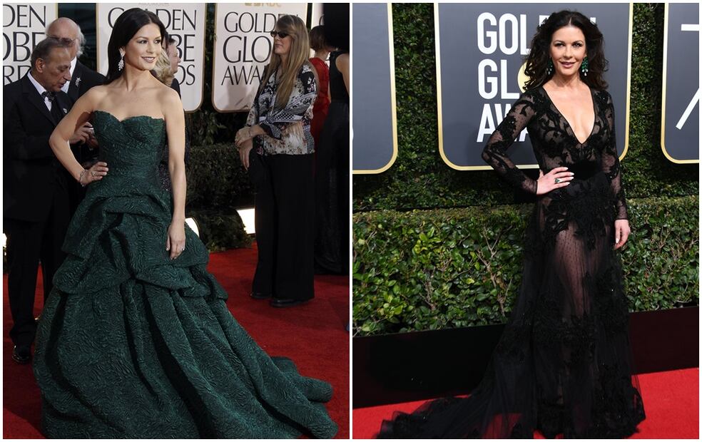 FOTO: Antes y después de los famosos en los Golden Globes